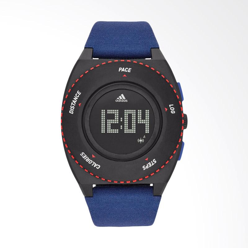 adidas – adidas ADP3274 Digital Sport Watch Sprung Cloth Strap Jam Tangan Wanita – Blue