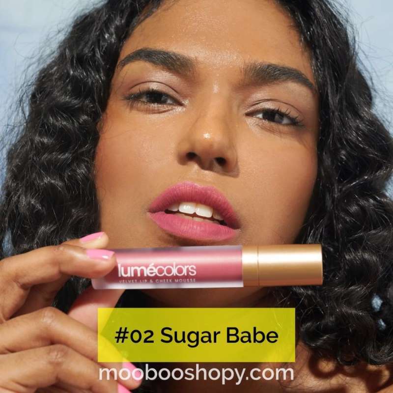 Jual Lumecolors Velvet Lip Cheek Mousse Sugar Babe Lip Tint Matte