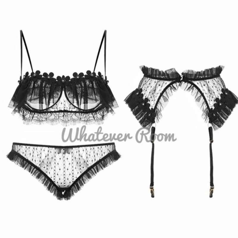 Jual Aleeson Sexy Lingerie Teddy Playboy Bralette Bra Set Di Seller Whatever Room Sindang