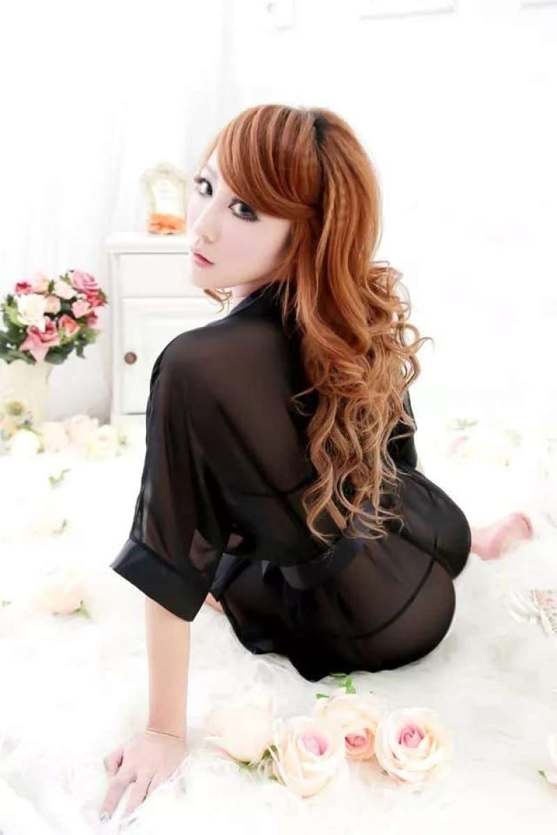 Jual Lingerie Transparan Sexy Kimono Wanita Bra G String Baju Tidur A Di Seller Mampang Raya
