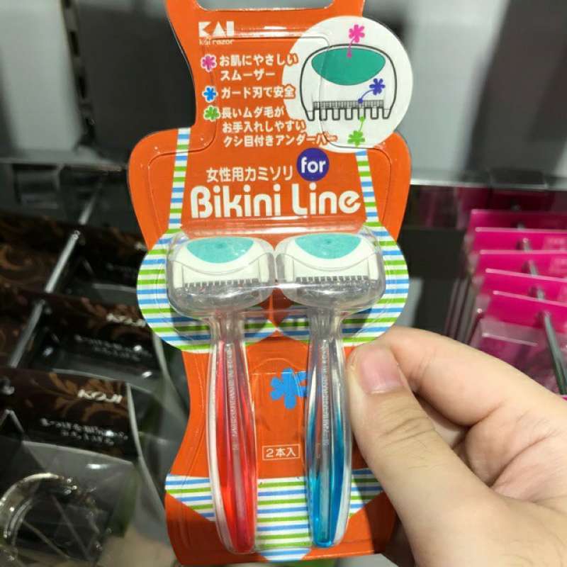 Promo Gratis Ongkir Kai Bikini Line Razor Isi Alat Cukur Bikini Line Razor Bikini Line Diskon