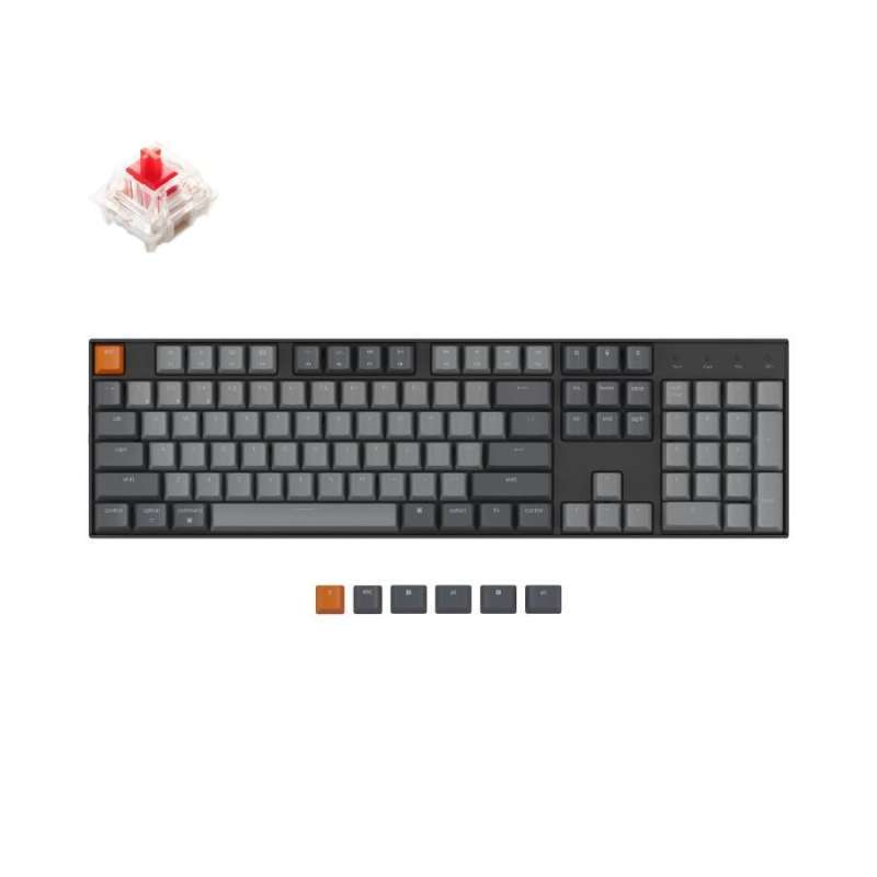 Jual Keychron K Hot Swap White Backlight Plastic Frame Full Size Keyboard Di Seller Pt Nmtindo
