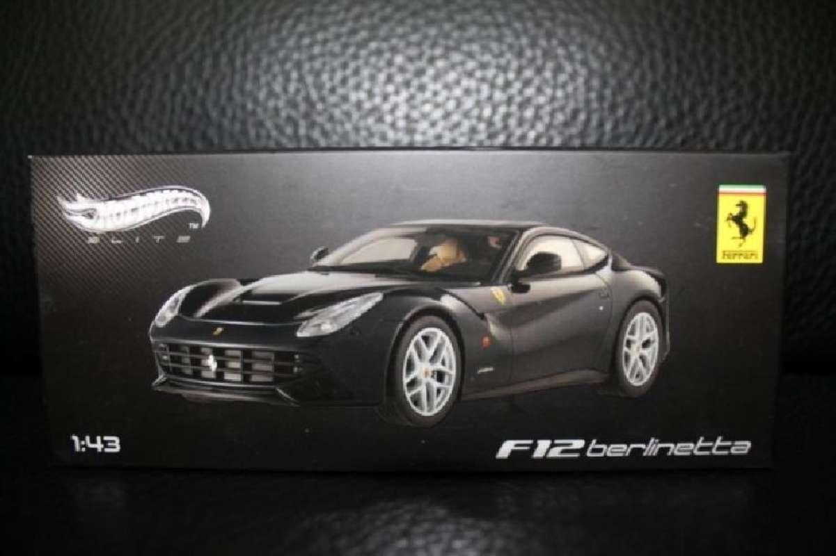 Jual Hot Wheels Elite Ferrari F12 Berlinetta Warna Biru Gelap Skala 1 43 Di Seller SCBD