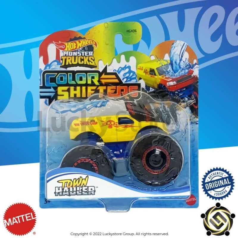 Jual Hot Wheels Monster Trucks Color Shifters Town Hauler Di Seller Luckystore Group Kota