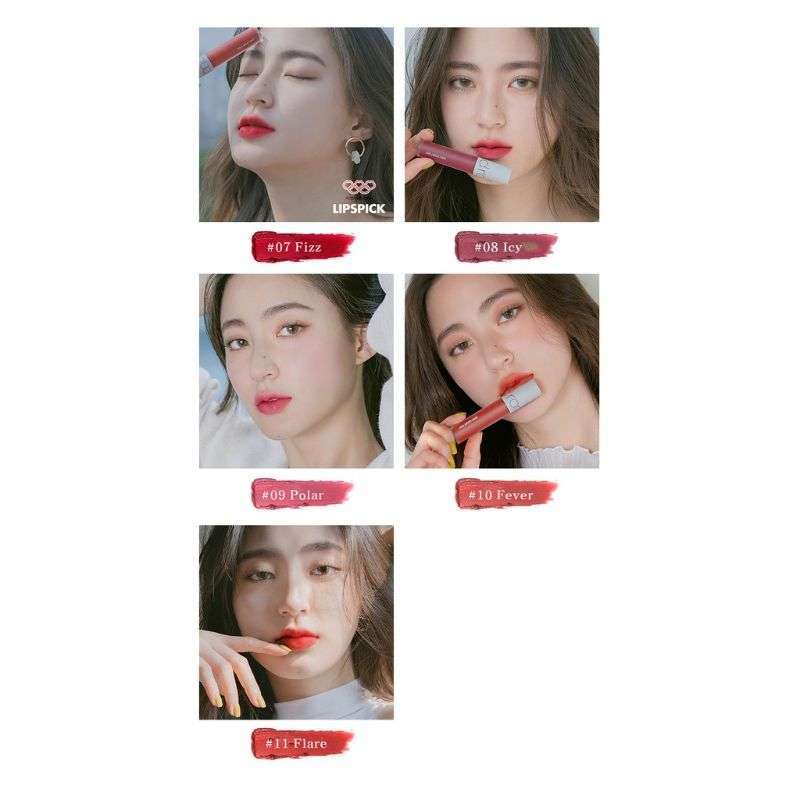 Promo Romand Zero Velvet Tint Colors Baked Velvet Shell Beach Nude Editions Anne
