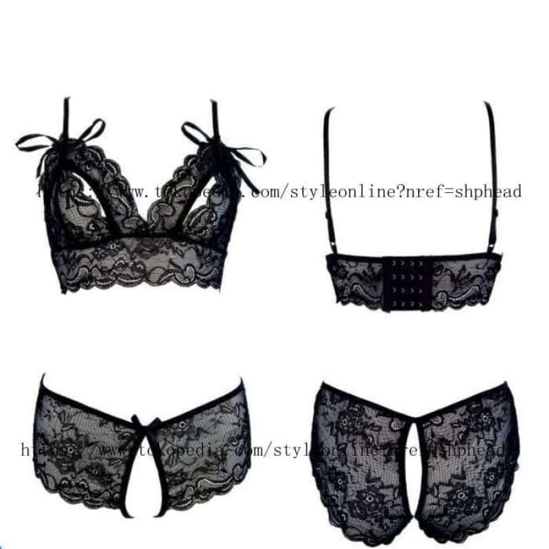 Jual Sexy Bra And Panties Set Lingerie Model Terbaru Kekinian Harga Diskon Februari