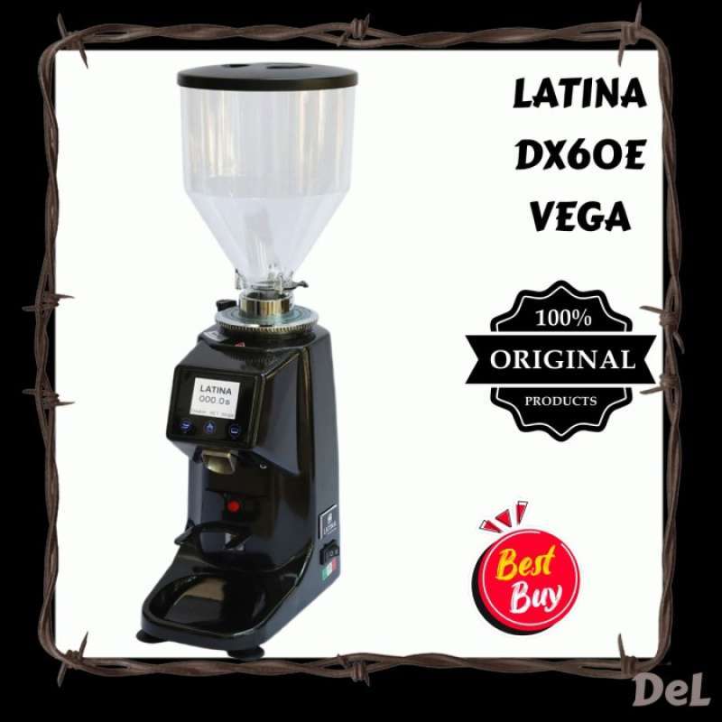Promo Alat Kopi Latina Vega Dx E Espresso Electric Coffee Grinder Dx Diskon Di Seller