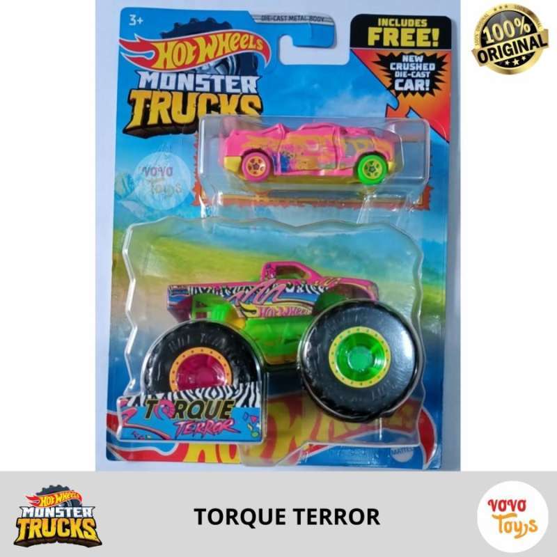 Promo Hot Wheels Monster Truck Torque Terror Hotwheels Diskon Di Seller Vovo Toys Vovo Toys
