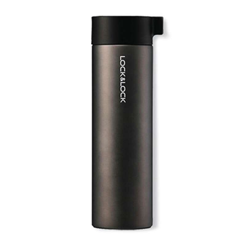 Promo Locknlock Knob Termos Air Minum Hot Cool Ml Lhc B R S Hitam No Ongkir Diskon