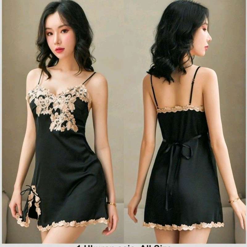 Jual Sexy Lingerie Satin Murah A Bk Di Seller Lingerie Murah Yogya