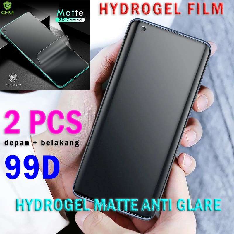 Jual Anti Gores Infinix Hot 10 Hydrogel Anti Glare Anti Minyak Matte Doff Original Depan Di
