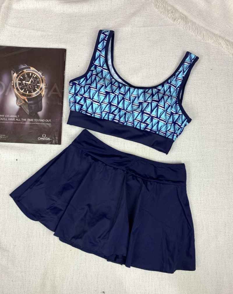 Jual Gratis Ongkir Sports Bra Bikini With Skirt Bikini Set Swimwear