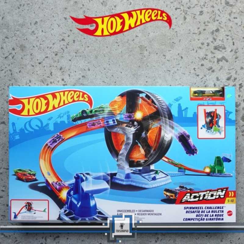 Promo Hot Wheels Spinwheel Challenge Track Set Hotwheels Spin Wheel
