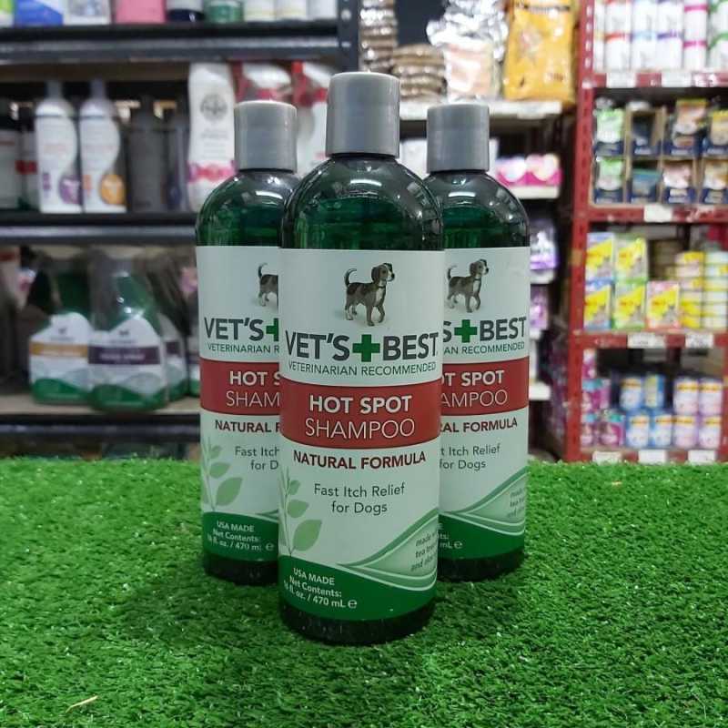 Jual VetsBest Hot Spot Shampoo Ml Shampoo Kulit Gatal Kering Iritasi Di Seller PET BEST