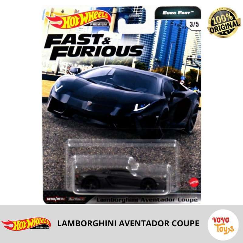 Jual Hot Wheels Fast Furious Lamborghini Aventador Hotwheels Euro Fast Di Seller Vovo Toys