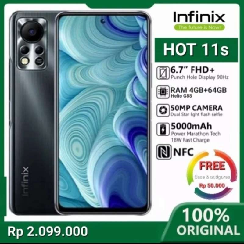 Promo INFINIX HOT S NFC BLACK RAM GB GB RESMI Diskon Di Seller