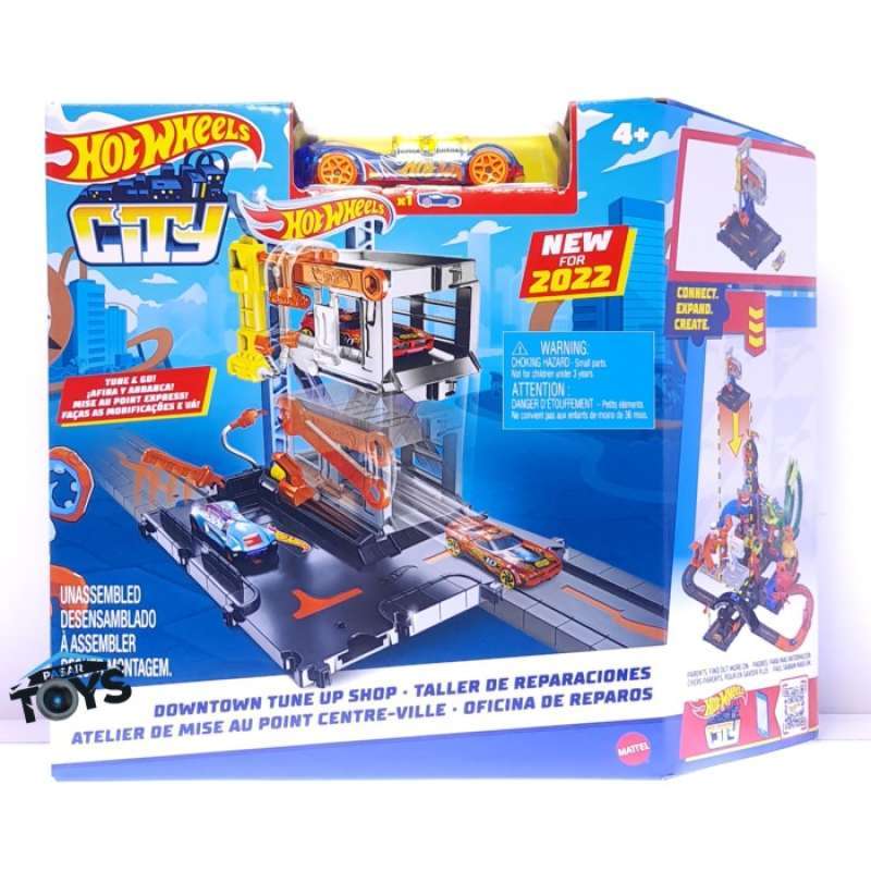 Promo Hot Wheels City Downtown Tune Up Garage Playset Diskon Di Seller Annabell Cengkareng