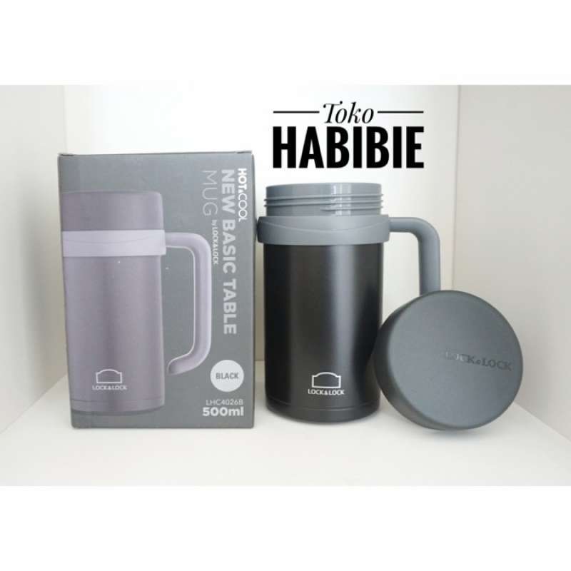 Jual Special Lock Lock Table Mug Panas Dingin Ml Thermos Air Hot Cool Tumbler Hitam Di