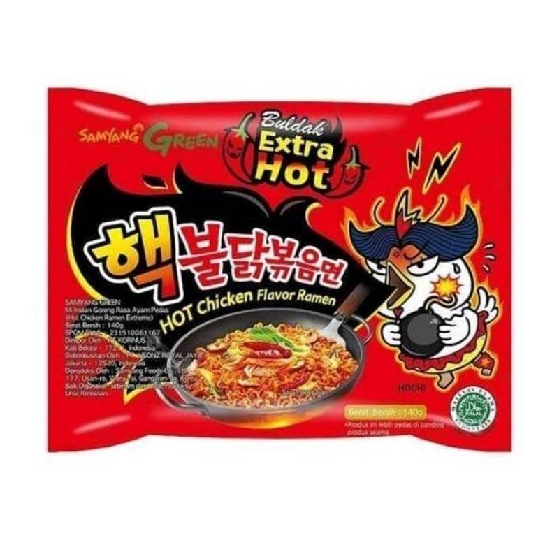 Jual Samyang Green Buldak Extra Hot Chicken Ramen 140 G Di Seller Cemilan4u Babakan Ciamis