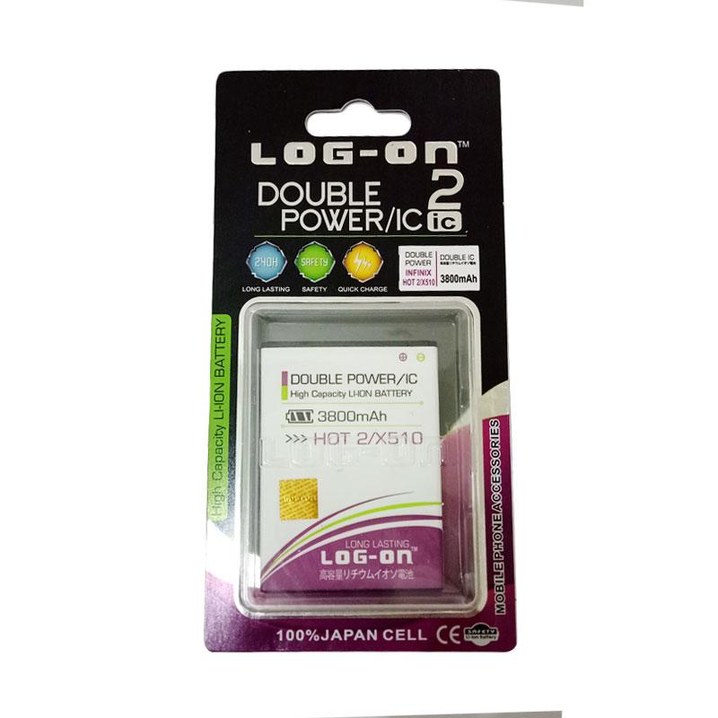 Jual Log On Double Power And Ic Battery For Infinix Hot Or X Mah Garansi Bulan Di