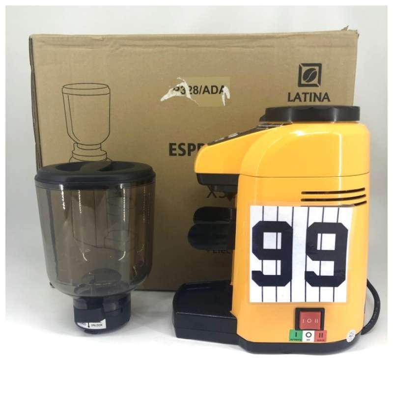 Jual Latina X Od Electric Coffee Grinder Grinder Gilingan Kopi Elektrik Kode Orange