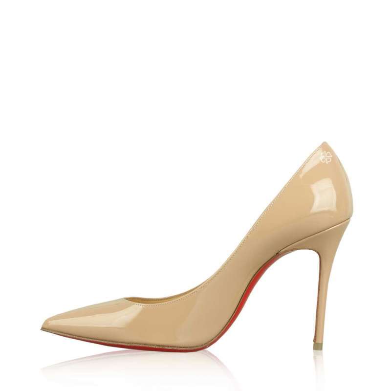 Jual Christian Louboutin Pigalle Nude Patent Leather Di Seller