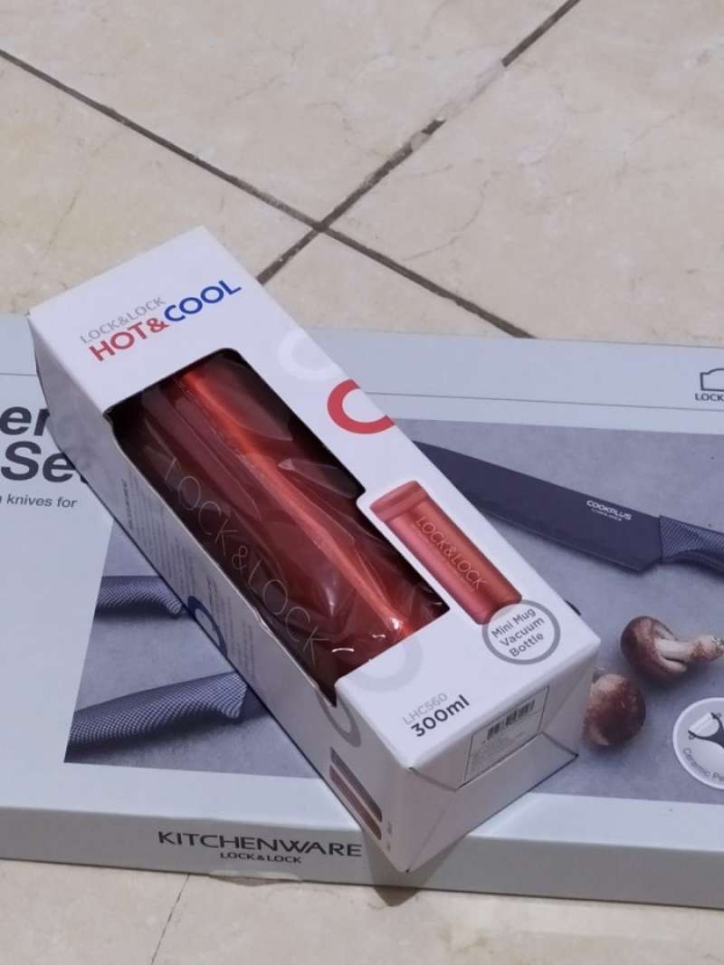Jual LocknLock Lock Lock Tumbler Hot N Cool My Bottle My Color Merah Kode A Di