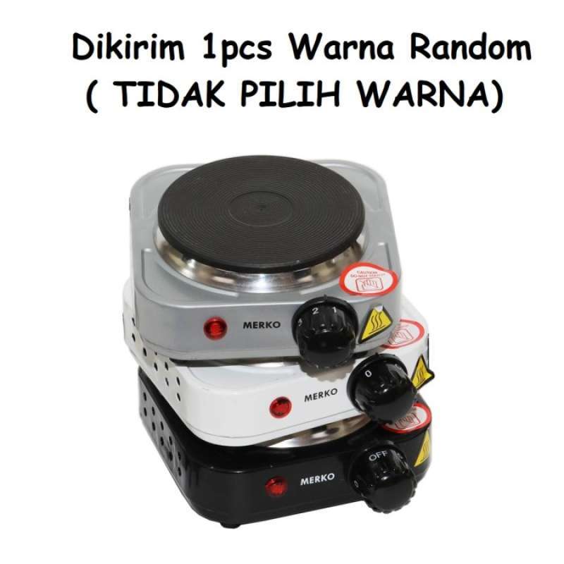 Promo Kompor Induksi Listrik Mini W Merko Mangrove Hot Plate Plat Panas Hitam Diskon Di