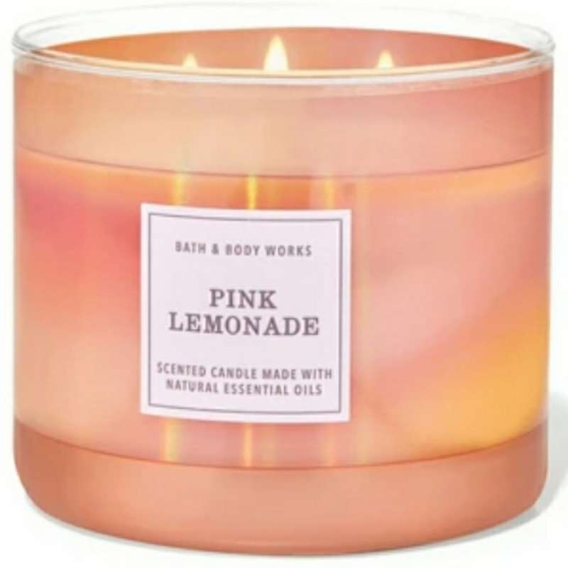 Jual Bath And Body Works Bbw Pink Lemonade Wick Candle G Di Seller