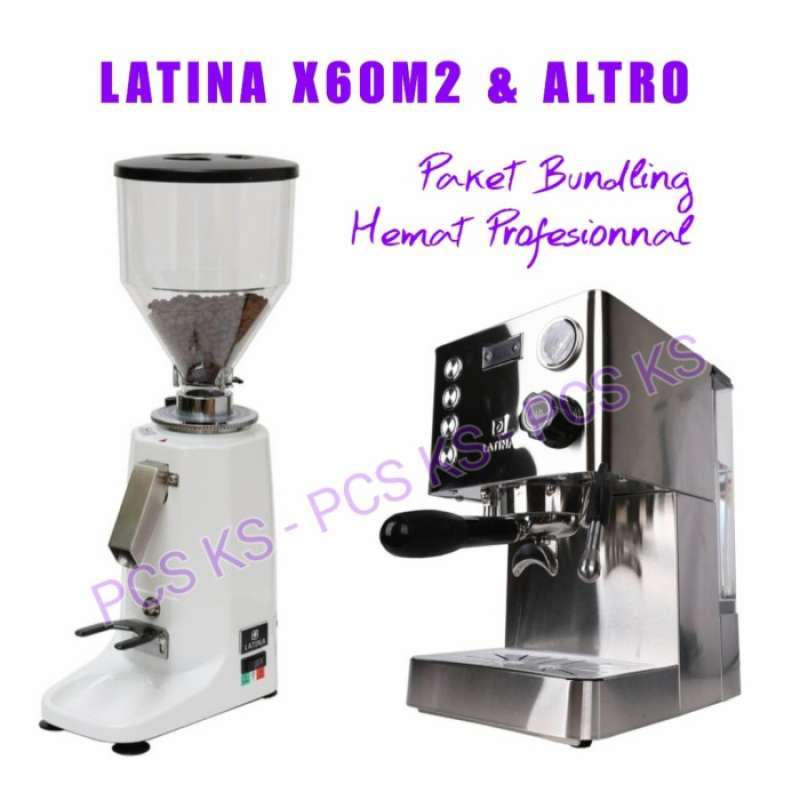 Jual Bundling Cafe Latina Espresso Machine Mesin Kopi Grinder Bonus Di Seller Cobanbaith