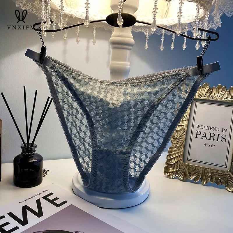 Jual Celana Dalam Hot Lingerie Thong Renda Cepat Kering Sabuk Tipis Pinggang Celana Jala Sexy