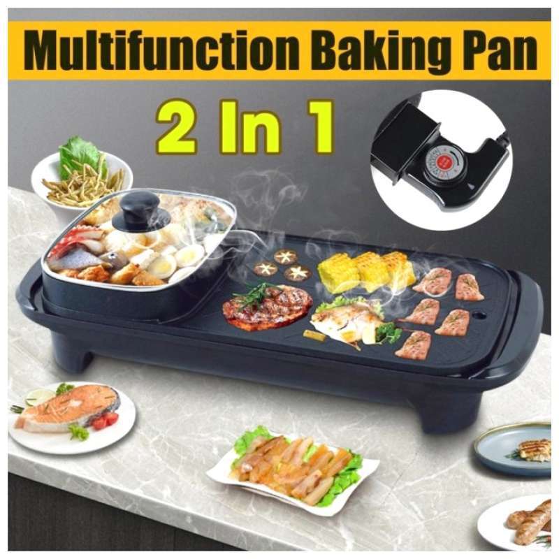 Jual Jual Barbeque Hot Pot In Electric Hot Pot N Grill Electric Bbq Di Seller Gunung