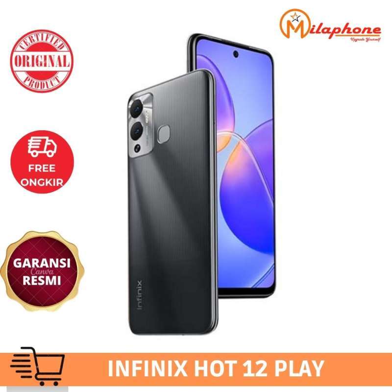 Jual Infinix Hot 12 Play Warna Gold Spesifikasi Original Murah Diskon Harga April 2024 Blibli