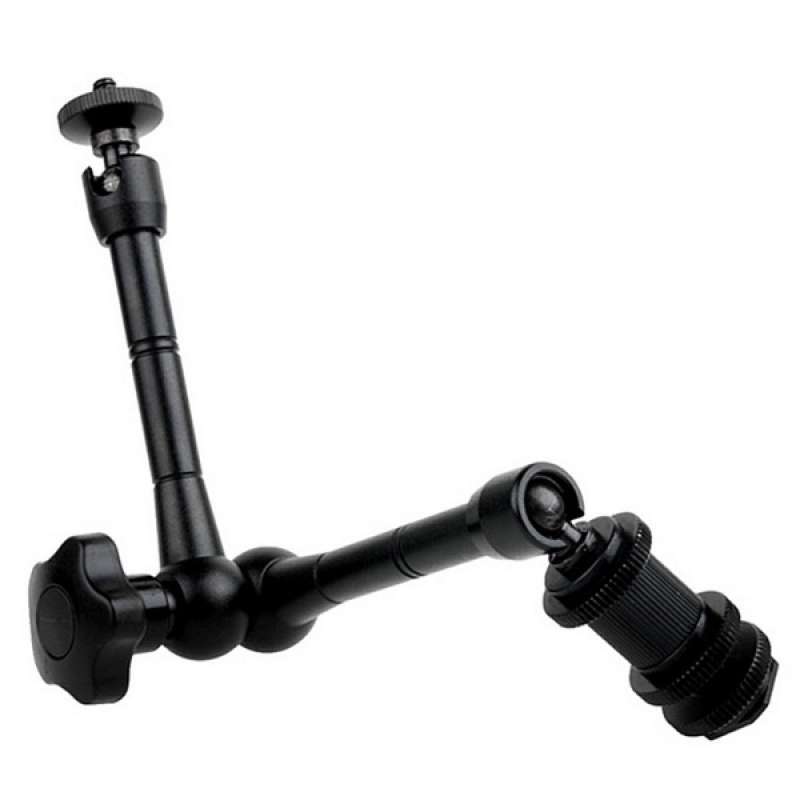 Promo Magic Articulating Arm Hot Shoe Camera Mount For Camera Lcd Monitor Diskon