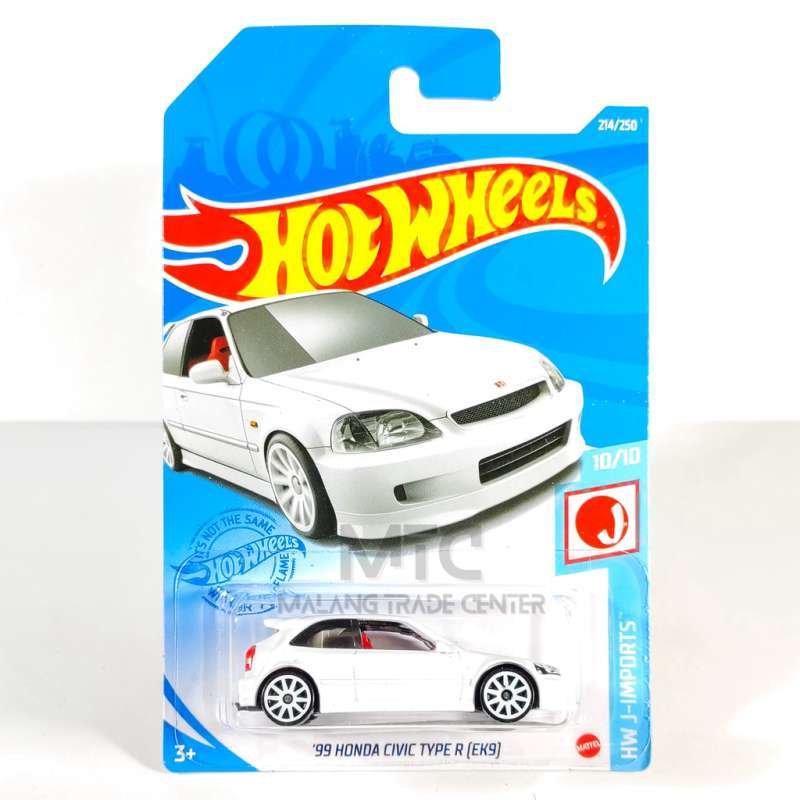 Jual Hot Wheels Honda Civic Type R EK White Lot M Di Seller MTC Malang Trade Center