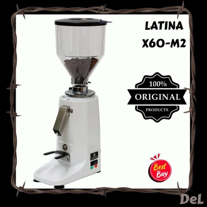 Jual Alat Kopi Latina Espresso Grinder X M Manual Switch X M Gilingan Putih Di Seller