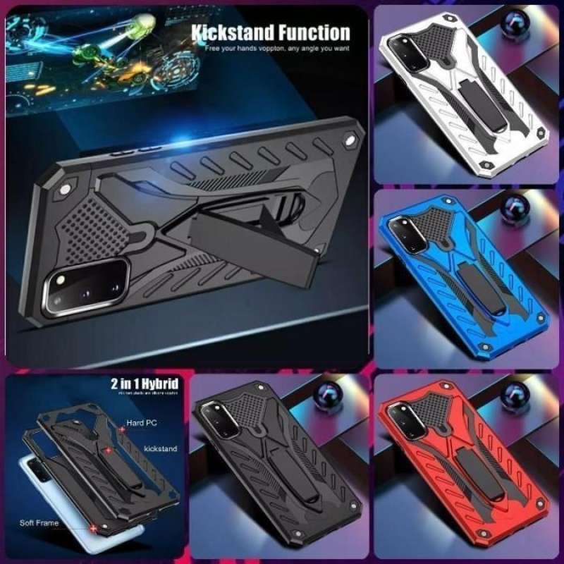 Promo Infinix Hot Play S Hardcase Standing Robot Iron Phantom Case Diskon Di Seller