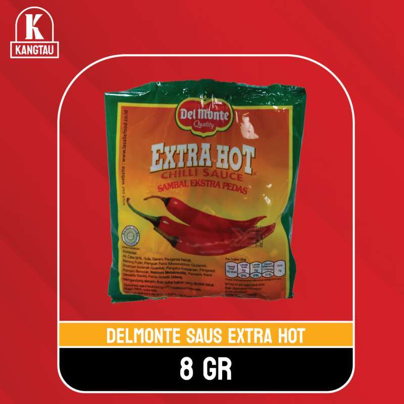 Jual Delmonte Sauce Extra Hot GR Sachet Di Seller Kangtau Store Mangunjaya Kab Bekasi Blibli