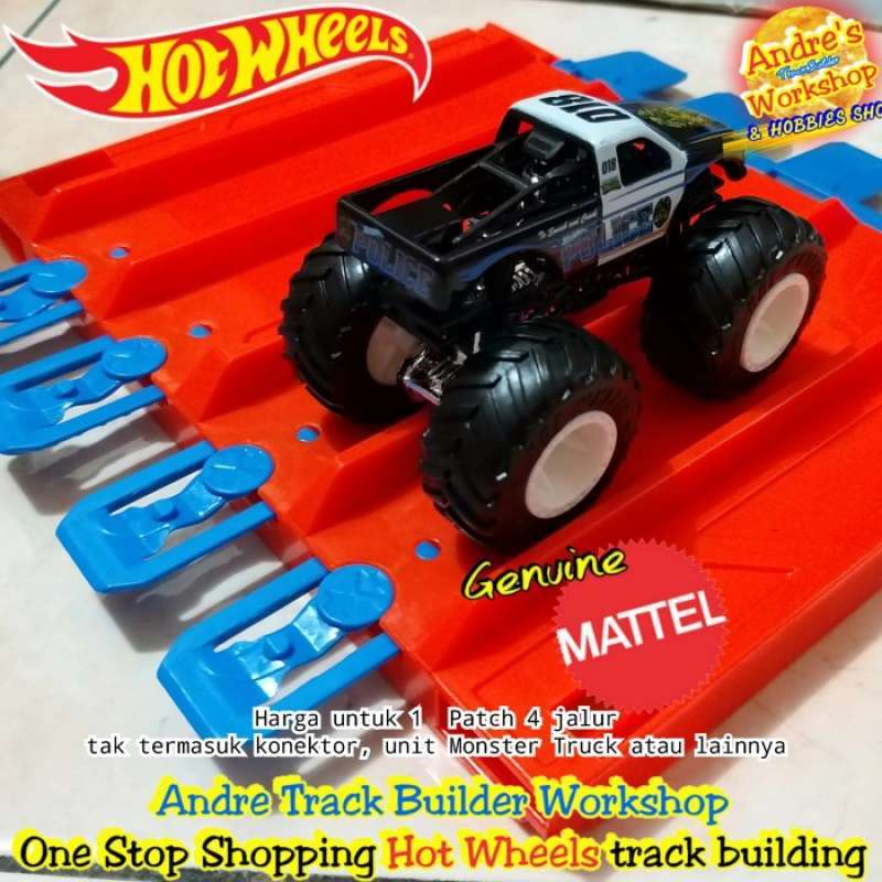 Jual Hotwheels Track Monster Truck Patch Ori Mattel Hot Wheels Track Di
