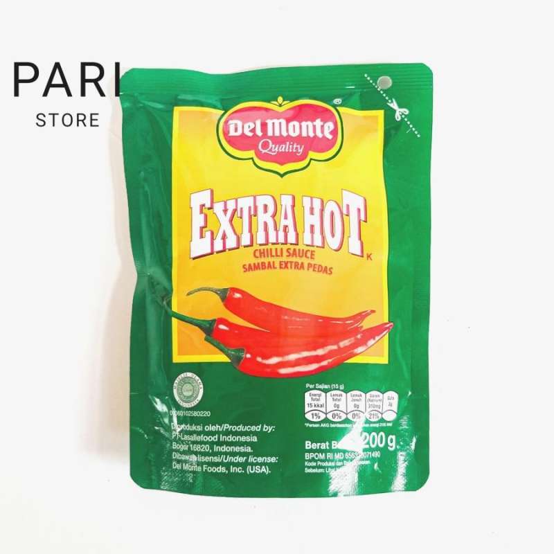 Jual Delmonte Extra Hot 200 Gram Del Monte Saos Sambal Pedas Di Seller PariStore Moro Rejo