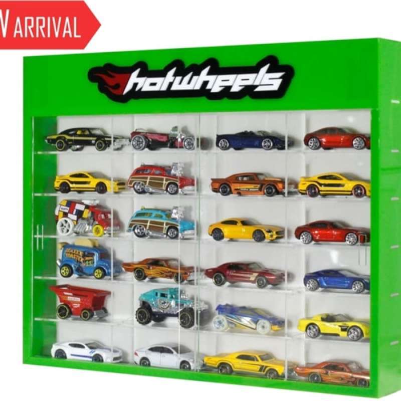 Promo Rak Hot Wheels Rak Hotwheels Lemari Hotwheels Isi 24pcs Diskon 9 Di Seller Angkata