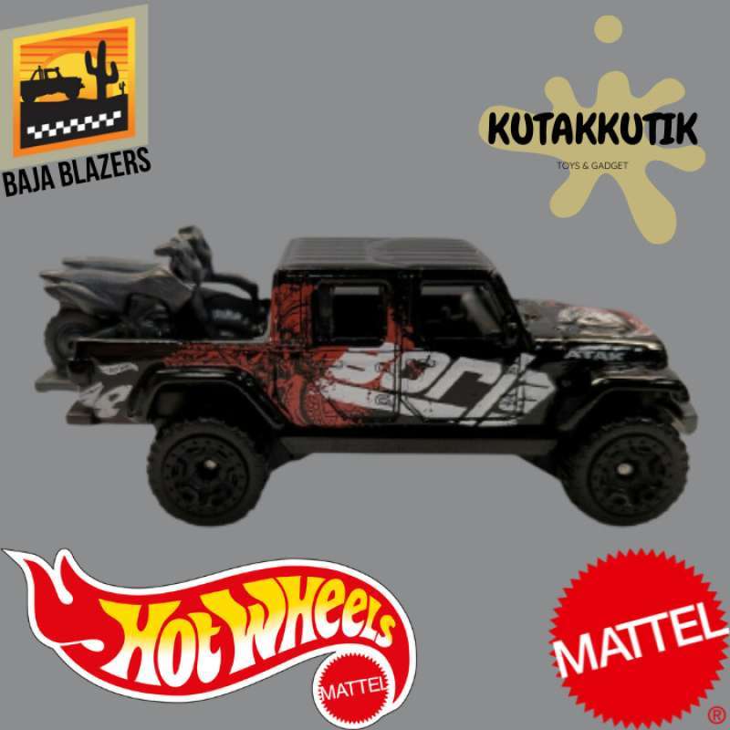 Jual Hot Wheels Jeep Gladiator Hitam Borla Lot B Baja Blazers Di Seller Kutakkutik