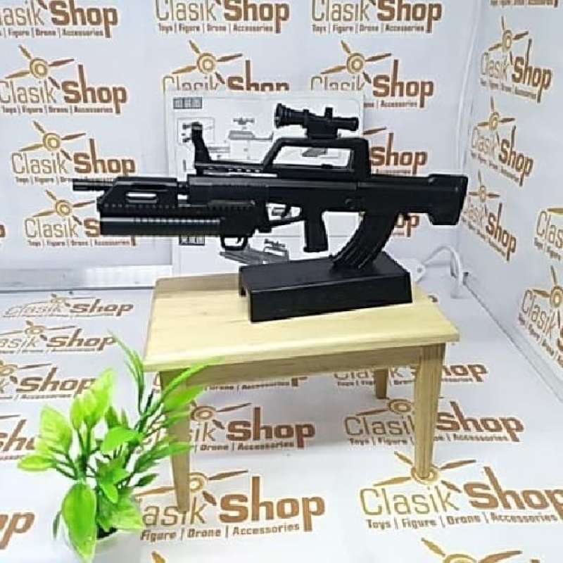 Jual Miniatur Senjata Gun Q Z Weapon Cocok Untuk Hot Toys Gundam Di Seller Clasikshop