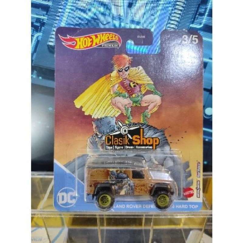 Jual Hot Wheels Pop Culture Dc Batman Land Rover Defender Hard Top Di Seller Clasikshop