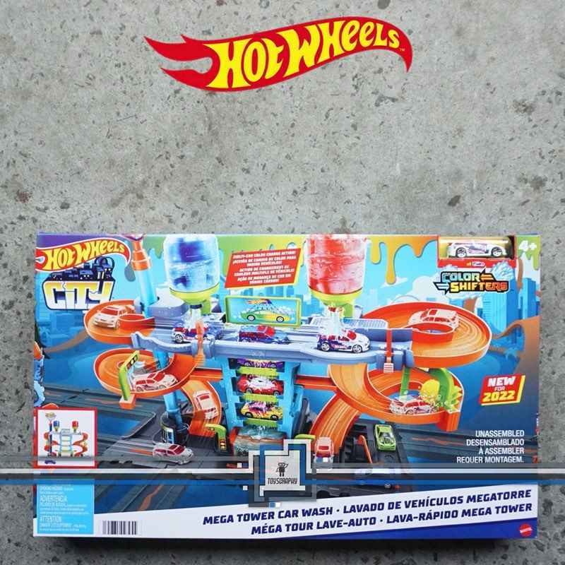 Hot Wheels Color Shifters Car Wash Set At Jada Avitia Blog