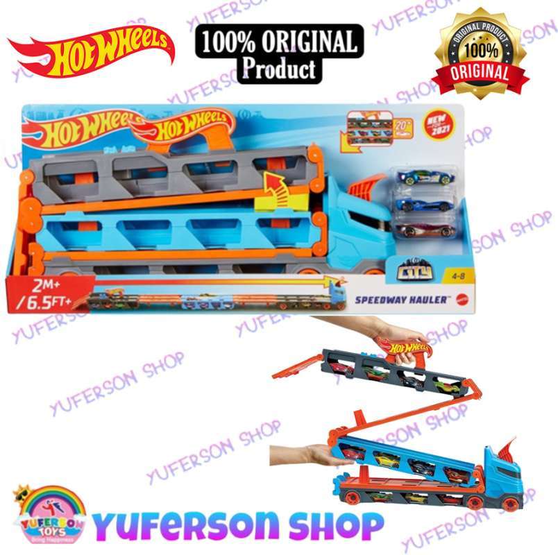 Jual Hot Wheels Speedway Hauler Original Harga Termurah Juni 2024 Blibli
