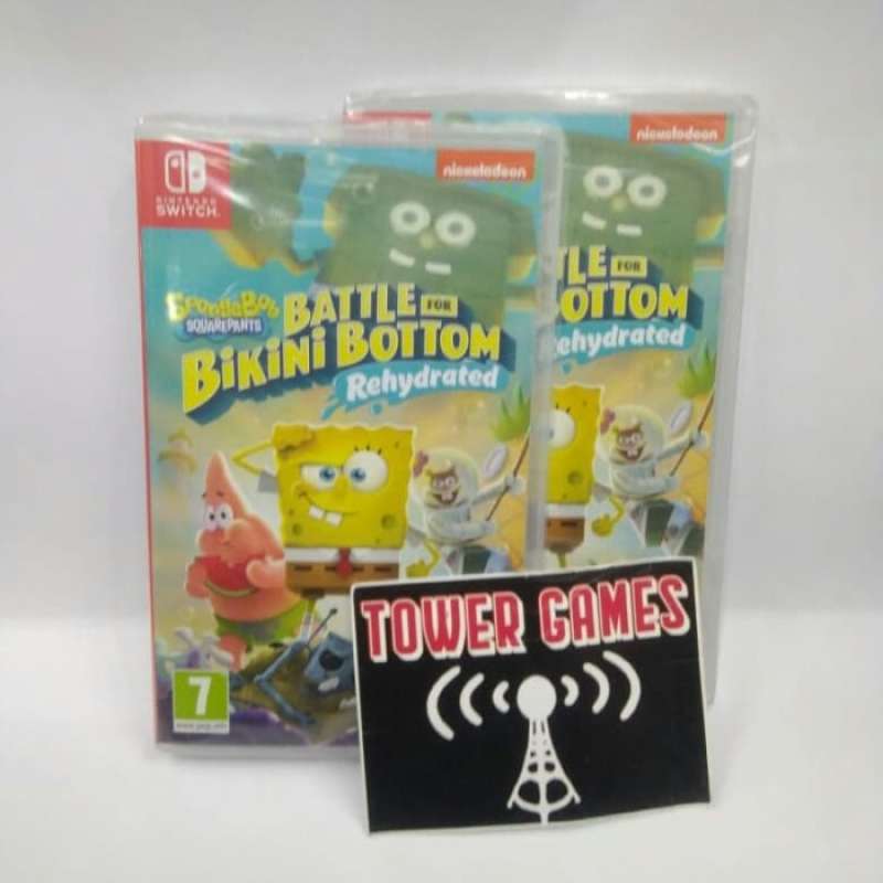 Promo Spongebob Squarepant Battle For Bikini Bottom Reyhadrated Switch Diskon Di Seller