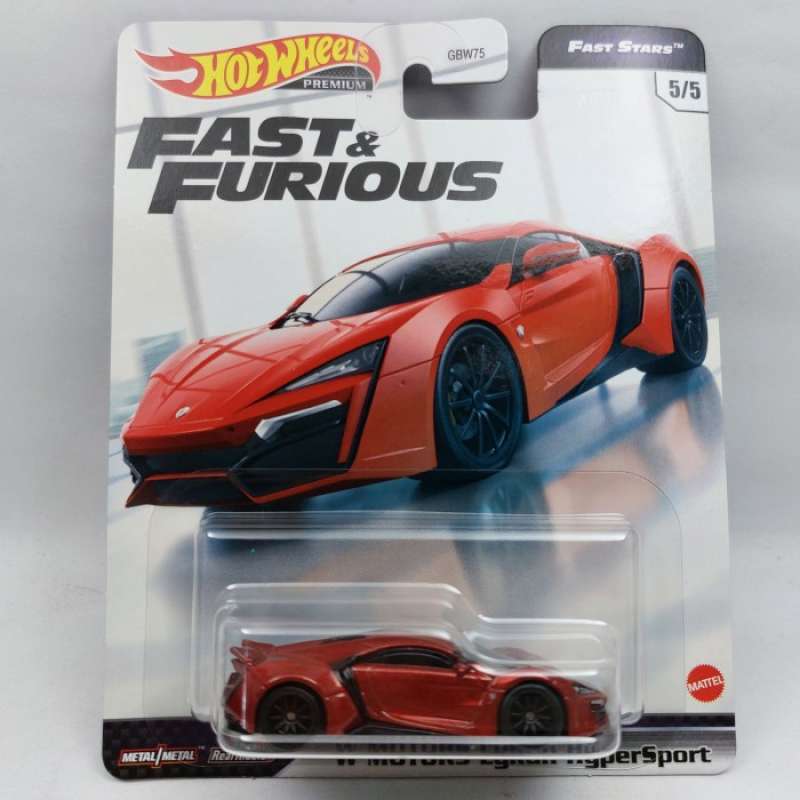 Promo Hot Wheels Fast Furious Fast Stars W Motors Lykan Hyper Sport Diskon Di Seller Kim