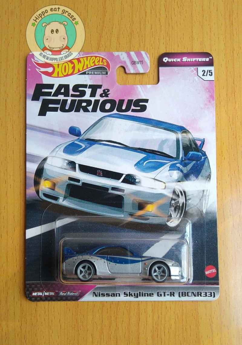 Promo Hot Wheels Fast Furious Quick Shifters Nissan Skyline Gt R Bcnr Diskon Di Seller