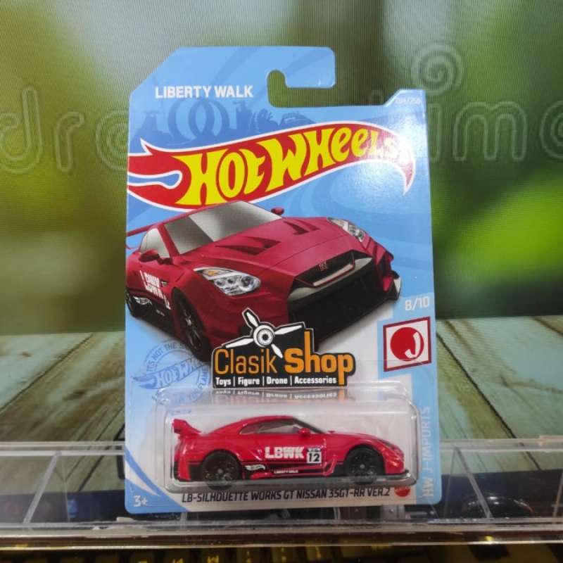 Promo Hot Wheels Liberty Walk Lbwk Silhouette Works Gt Nissan Gt Rr Putih Diskon Di Seller